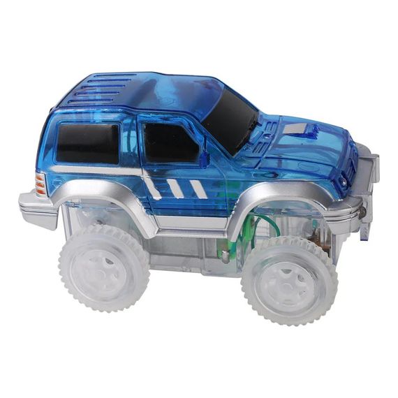 Cleverclixx Race Track Car Blue