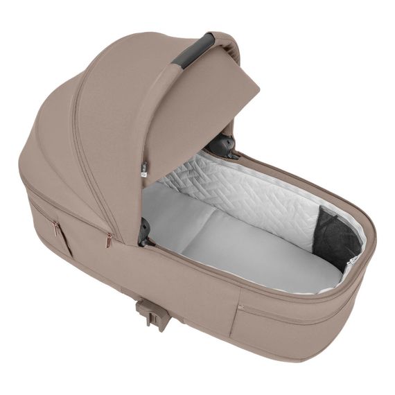 Carrello Magia kompaktní kočárek 2v1, Rodzaj wózka: głęboko-spacerowy, Kolor materiału: Spice Beige, 9 zdjęcie