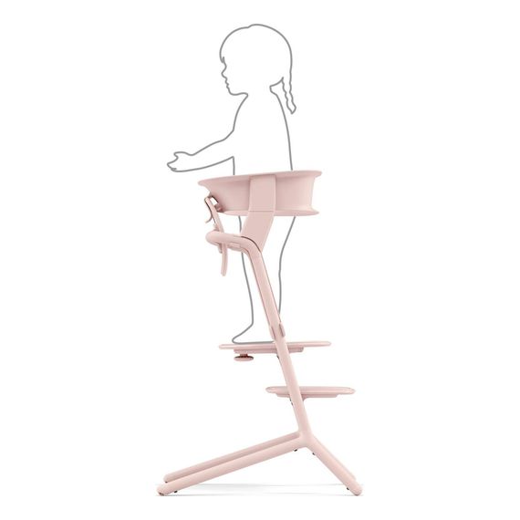 Cybex Lemo sada 4v1 s učící věží Pearl Pink, Rodzaj: krzesełko z wieżą edukacyjną - 5w1, Kolor: Pearl Pink, 6 zdjęcie