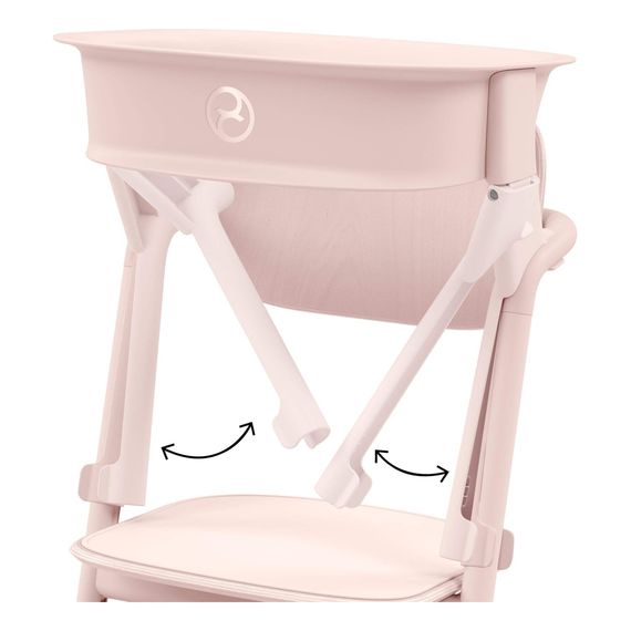 Cybex Lemo sada 4v1 s učící věží Pearl Pink, Rodzaj: krzesełko z wieżą edukacyjną - 5w1, Kolor: Pearl Pink, 8 zdjęcie