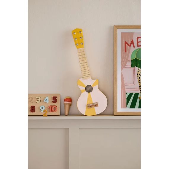Kids Concept kytara yellow white, Kolor: Yellow-White, 5 zdjęcie