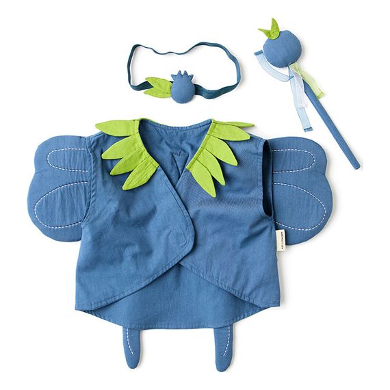 Kids Concept kostým borůvkové víly, Kolor: Jagodowa wróżka
