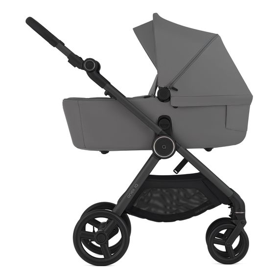 Anex IQ Basic kočárek 3v1 s korbou, sportovním sedátkem a buggy – transformace bez klíčku, Kolekcja: Basic, Kolor materiału: Lune