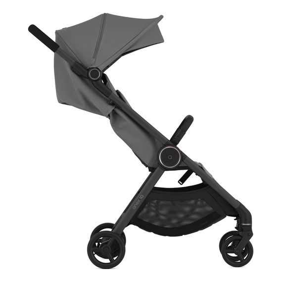 Anex IQ Basic kočárek 3v1 s korbou, sportovním sedátkem a buggy – transformace bez klíčku, Kolekcja: Basic, Kolor materiału: Lune, 26 zdjęcie
