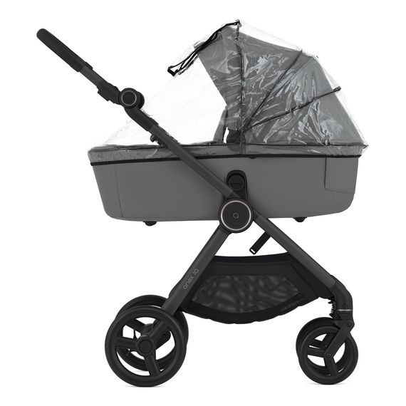 Anex IQ Basic kočárek 3v1 s korbou, sportovním sedátkem a buggy – transformace bez klíčku, Kolekcja: Basic, Kolor materiału: Lune, 28 zdjęcie
