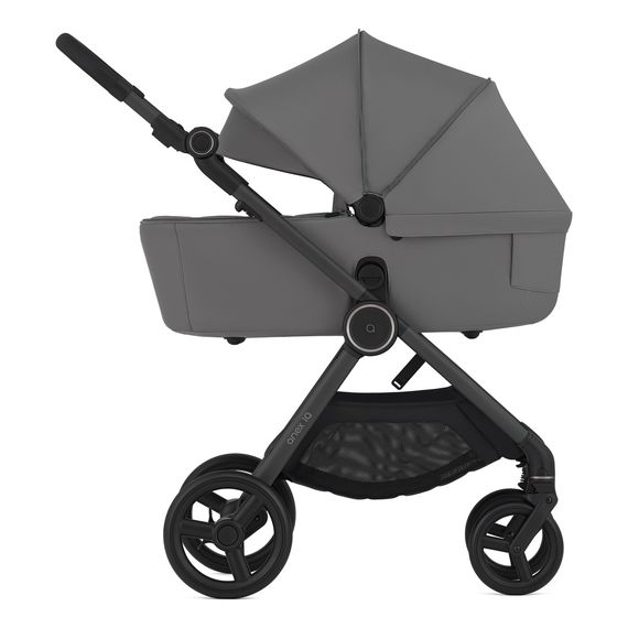 Anex IQ Basic kočárek 3v1 s korbou, sportovním sedátkem a buggy – transformace bez klíčku, Kolekcja: Basic, Kolor materiału: Lune, 19 zdjęcie