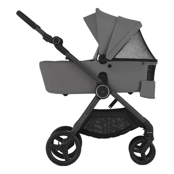 Anex IQ Basic kočárek 3v1 s korbou, sportovním sedátkem a buggy – transformace bez klíčku, Kolekcja: Basic, Kolor materiału: Lune, 20 zdjęcie