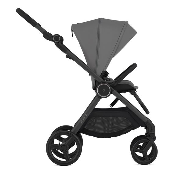 Anex IQ Basic kočárek 3v1 s korbou, sportovním sedátkem a buggy – transformace bez klíčku, Kolekcja: Basic, Kolor materiału: Lune, 23 zdjęcie