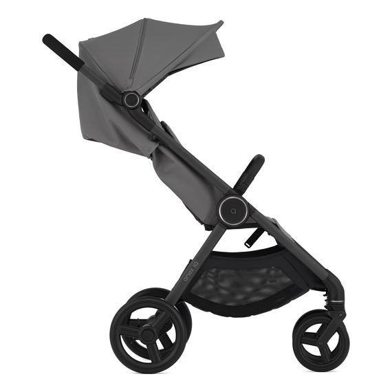 Anex IQ Basic kočárek 3v1 s korbou, sportovním sedátkem a buggy – transformace bez klíčku, Kolekcja: Basic, Kolor materiału: Lune, 25 zdjęcie