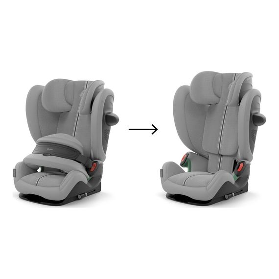 Cybex Pallas G3 — autosedačka pro batolata (76–150 cm | 9–50 kg | 15 měsíců–12 let), Kolor: Plus Stone Grey, 11 zdjęcie