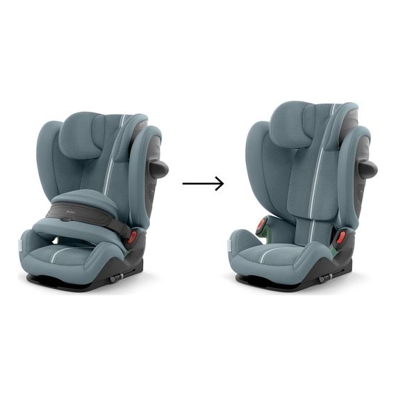 Cybex Pallas G3 — autosedačka pro batolata (76–150 cm | 9–50 kg | 15 měsíců–12 let), Kolor: Plus Stormy Blue, 11 zdjęcie
