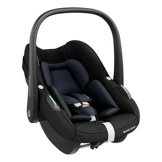 Maxi-Cosi Pebble S a Pearl S s bází FamilyFix S - sada S-line (40 - 105 cm | 0 - 18 kg | 0 - 4 roky), Baza: Pearl S + FamilyFix S, Kolor: Tonal Black, 6 zdjęcie