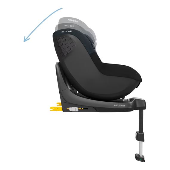 Maxi-Cosi Pebble S a Pearl S s bází FamilyFix S - sada S-line (40 - 105 cm | 0 - 18 kg | 0 - 4 roky), Baza: Pearl S + FamilyFix S, Kolor: Tonal Black, 9 zdjęcie