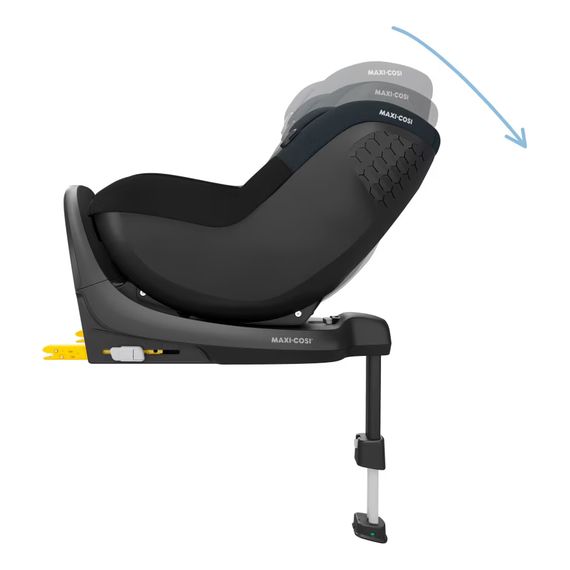 Maxi-Cosi Pebble S a Pearl S s bází FamilyFix S - sada S-line (40 - 105 cm | 0 - 18 kg | 0 - 4 roky), Baza: Pearl S + FamilyFix S, Kolor: Tonal Black, 10 zdjęcie