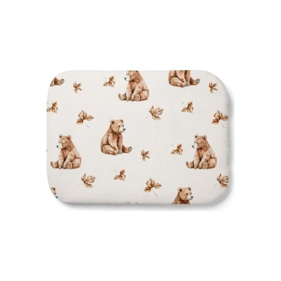 Waldin bambusový kojenecký polštářek 30x40 Medvídci Light Beige, Rozmiar: 30x40, Kolor: Light beige