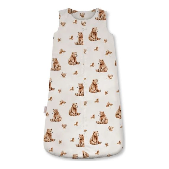 Waldin bambusový spací pytel pro miminka 1.5 tog 6-18 měs. Medvídci Beige, Rozmiar: 6-18m, Rodzaj: 1.5 tog, Kolor: Beige