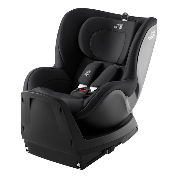 Britax Romer Dualfix Plus - 360° Rotating Car Seat from Birth (40-105 cm | 0-20 kg | Birth to 4 Years), Kolor: Style - Carbon Black, image 