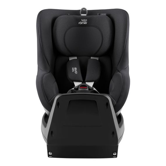 Britax Romer Dualfix Plus - 360° Rotating Car Seat from Birth (40-105 cm | 0-20 kg | Birth to 4 Years), Kolor: Style - Carbon Black, image , 6 image