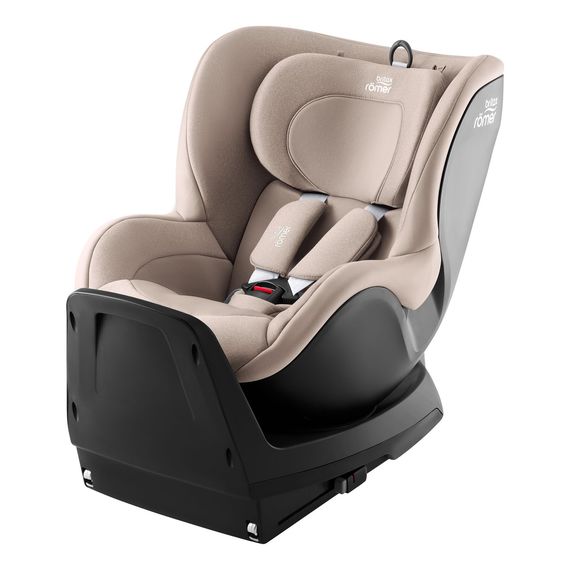 Britax Romer Dualfix Plus obrotowy fotelik samochodowy dla maluchów (40 - 105 cm | 0 - 20 kg | 0 - 4 lat), Kolor: Style - Teak