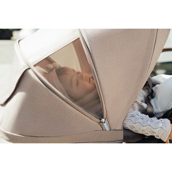 Britax Romer Rio - kočárek 2v1 hluboký a sportovní, Rodzaj wózka: głęboko-spacerowy, Kolor materiału: Style - Teak, 34 zdjęcie