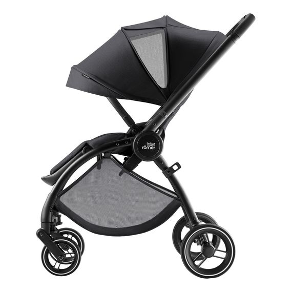 Britax Romer Rio - sportovní kočárek, Rodzaj wózka: spacerowy, Kolor materiału: Style - Carbon Black, 8 zdjęcie