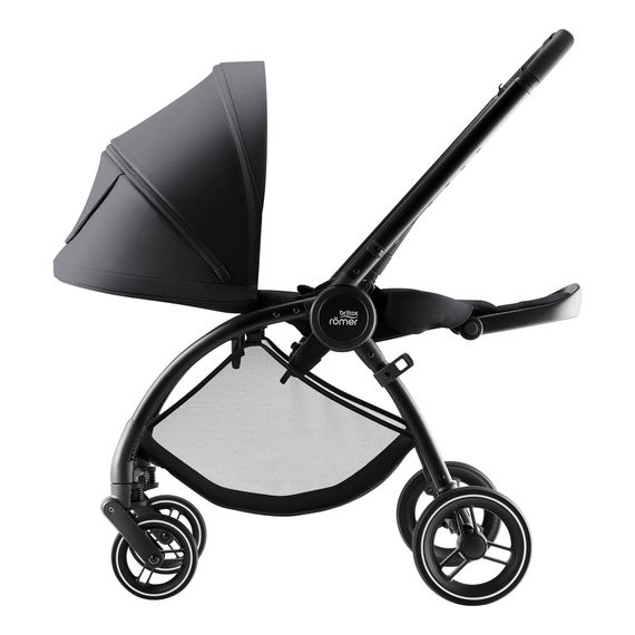 Britax Romer Rio - sportovní kočárek, Rodzaj wózka: spacerowy, Kolor materiału: Style - Carbon Black, 10 zdjęcie