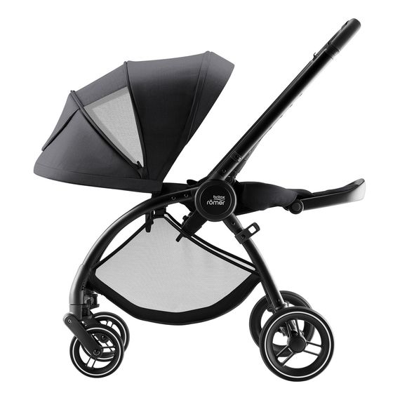 Britax Romer Rio - sportovní kočárek, Rodzaj wózka: spacerowy, Kolor materiału: Style - Carbon Black, 11 zdjęcie