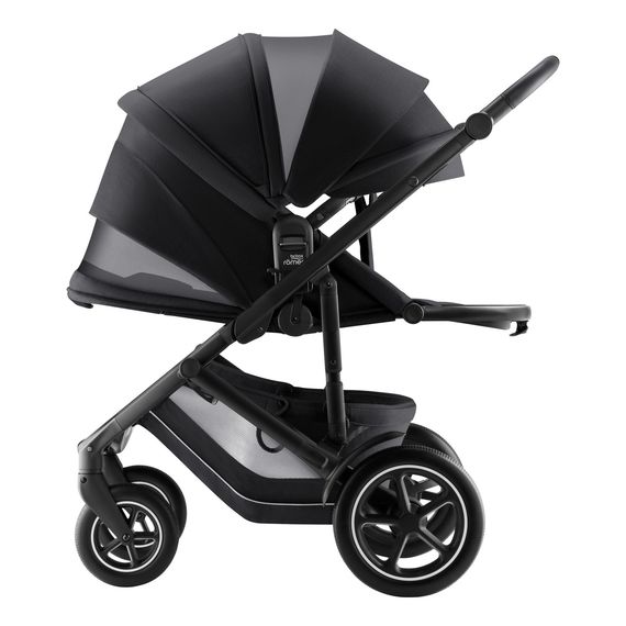 Britax Romer Smile 5Z 2-in-1 Pushchair, Rodzaj: głęboko-spacerowy, Kolor: Style - Carbon Black, image , 12 image