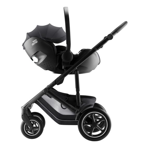 Britax Romer Smile 5Z 2-in-1 Pushchair, Rodzaj: głęboko-spacerowy, Kolor: Style - Carbon Black, image , 16 image