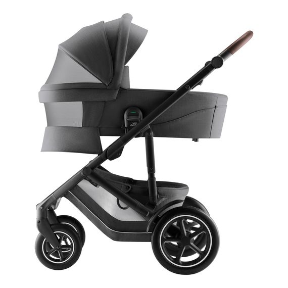 Britax Romer Smile 5Z * Sleva v košíku * kombinovaný kočárek 2v1, Rodzaj wózka: głęboko-spacerowy, Kolor materiału: Style - Mineral Grey, 18 zdjęcie