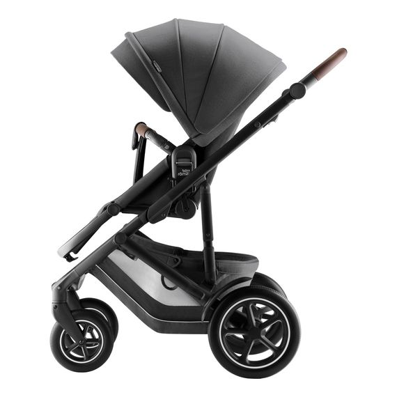 Britax Romer Smile 5Z * Sleva v košíku * kombinovaný kočárek 2v1, Rodzaj wózka: głęboko-spacerowy, Kolor materiału: Style - Mineral Grey, 22 zdjęcie