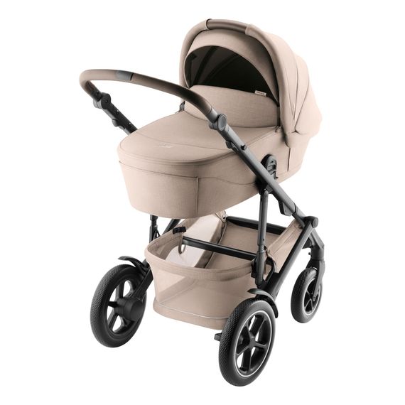 Britax Romer Smile 5Z * Sleva v košíku * kombinovaný kočárek 2v1, Rodzaj wózka: głęboko-spacerowy, Kolor materiału: Style - Teak, 33 zdjęcie