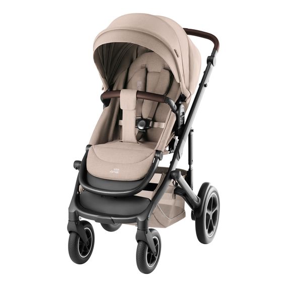 Britax Romer Smile 5Z * Sleva v košíku * kombinovaný kočárek 2v1, Rodzaj wózka: głęboko-spacerowy, Kolor materiału: Style - Teak, 36 zdjęcie