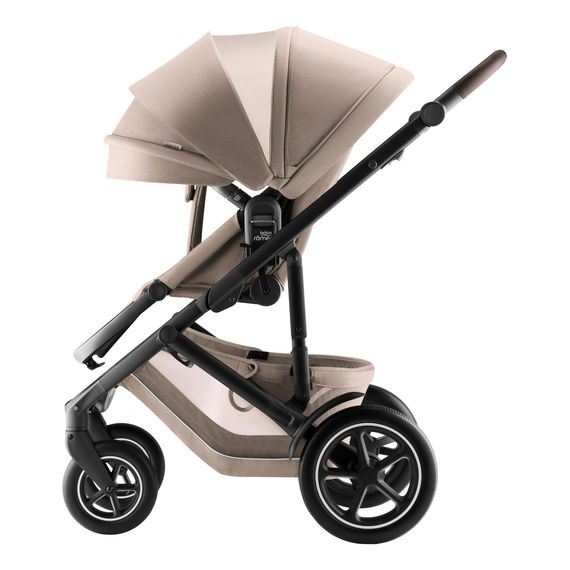 Britax Romer Smile 5Z * Sleva v košíku * kombinovaný kočárek 2v1, Rodzaj wózka: głęboko-spacerowy, Kolor materiału: Style - Teak, 39 zdjęcie