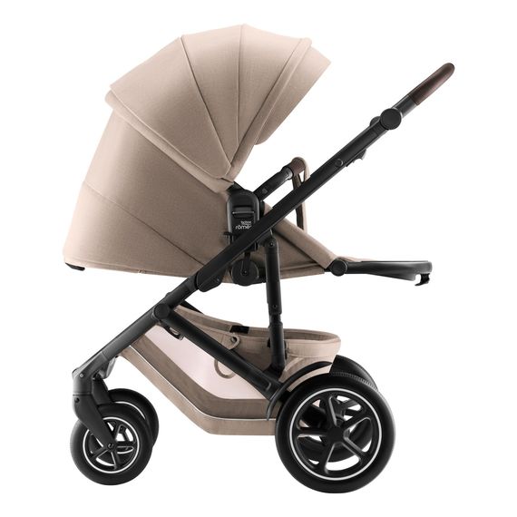Britax Romer Smile 5Z * Sleva v košíku * kombinovaný kočárek 2v1, Rodzaj wózka: głęboko-spacerowy, Kolor materiału: Style - Teak, 41 zdjęcie
