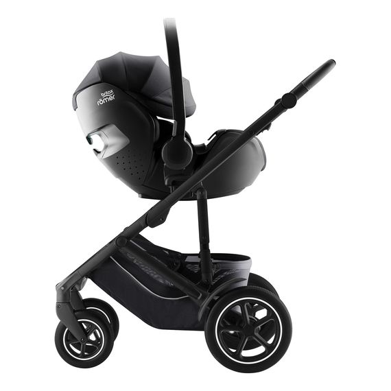Britax Romer Smile 5Z - Premium Reversible Pushchair (Birth - 22 kg), Rodzaj: spacerowy, Kolor: Style - Carbon Black, image , 12 image
