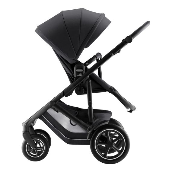 Britax Romer Smile 5Z - Premium Reversible Pushchair (Birth - 22 kg), Rodzaj: spacerowy, Kolor: Style - Carbon Black, image , 16 image