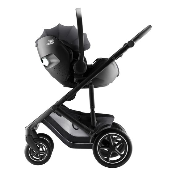 Britax Romer Smile 5Z - Premium Reversible Pushchair (Birth - 22 kg), Rodzaj: spacerowy, Kolor: Style - Carbon Black, image , 20 image