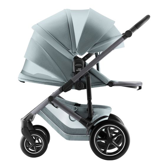 Britax Römer Smile 5Z - sportovní kočárek, Rodzaj wózka: spacerowy, Kolor materiału: Style - Harbor Blue, 18 zdjęcie