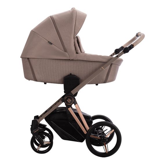 Bebetto Monti Premium Class - kombinovaný kočárek, Kolekcja: Premium Class, Kolor materiału: Kaszmir 08