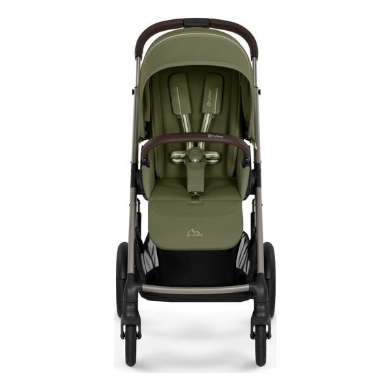 Cybex Talos S Lux 3 - sportovní kočárek, Rodzaj wózka: spacerowy, Kolor materiału: Moss Green, 6 zdjęcie