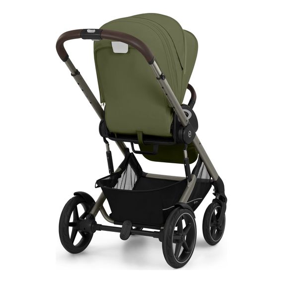 Cybex Talos S Lux 3 - sportovní kočárek, Rodzaj wózka: spacerowy, Kolor materiału: Moss Green, 9 zdjęcie