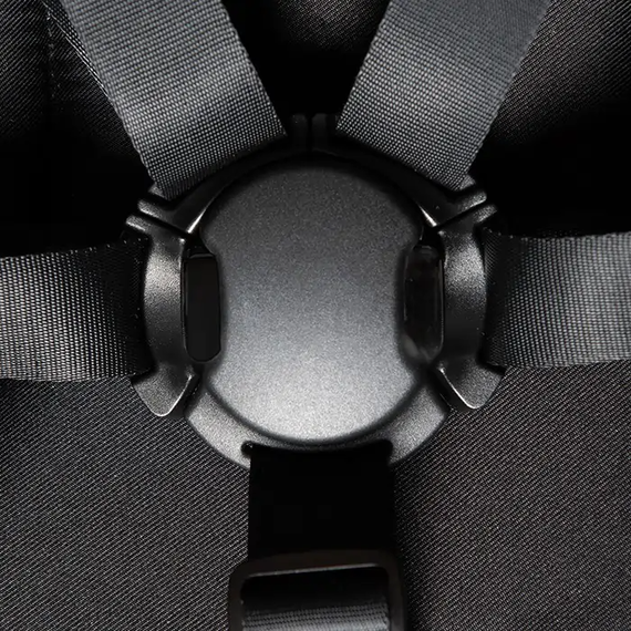 Espiro Only kočárek 2v1 kombinovaný s hlubokou korbou a sportovní sedačkou, Rodzaj wózka: głęboko-spacerowy, Kolor materiału: 510 Stylish Black, 6 zdjęcie