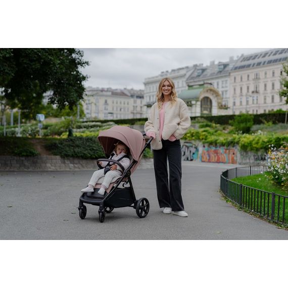 Espiro Wave Pro * Sleva v košíku * sportovní kočárek, Kolor materiału: 08 Pink Melody, 5 zdjęcie