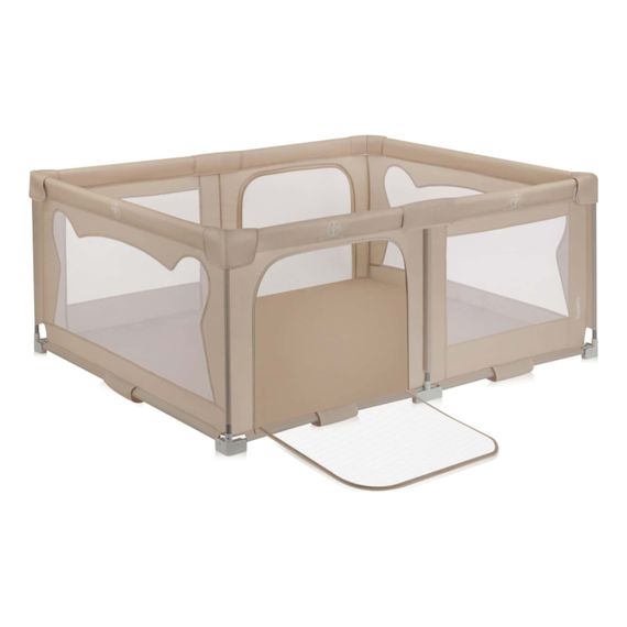 Lionelo ohrádka Florence Easy Fold Beige Sand, Rodzaj: Easy Fold, Kolor: Beige Sand, 3 zdjęcie