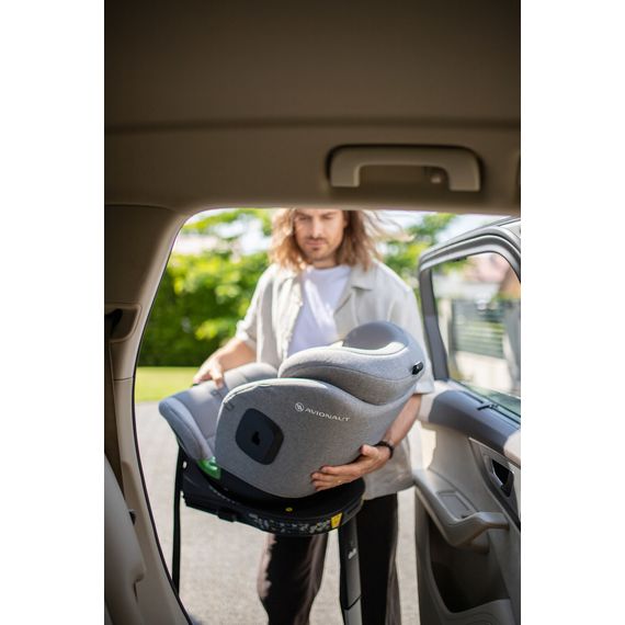 Avionaut Stardust Airflow - otočná autosedačka pro batolata (61 - 150 cm | 9 - 20 kg | 3 měsíce - 12 let), Kolor: Grey, 10 zdjęcie