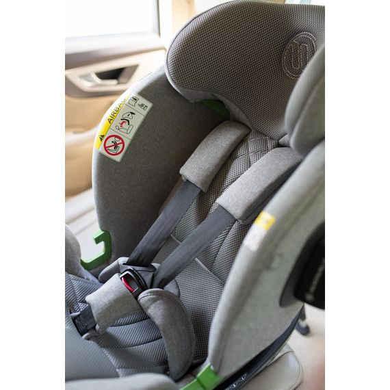 Avionaut Stardust Airflow - otočná autosedačka pro batolata (61 - 150 cm | 9 - 20 kg | 3 měsíce - 12 let), Kolor: Grey, 14 zdjęcie