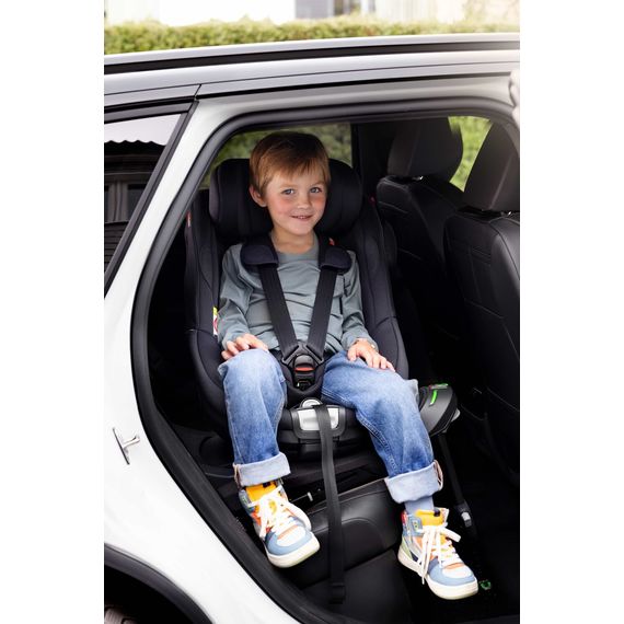 BeSafe Beyond² 360 z bazą Beyond -  obrotowy fotelik samochodowy dla maluchów (61 - 125 cm | 9 - 22 kg | 6 miesięcy - 6 lat), Baza: Beyond Base, Kolor: Anthracite Mesh, 10 zdjęcie
