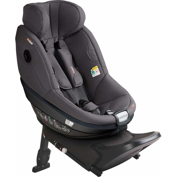 BeSafe Beyond² 360 se základnou Beyond - otočná autosedačka pro batolata (61-125 cm | 9-22 kg | 6 měsíců - 6 let), Baza: Beyond Base, Kolor: Dark Grey Melange, 10 zdjęcie