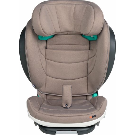BeSafe iZi Flex FIX 2 – autosedačka pro starší děti (100–150 cm | 15–36 kg | 3,5–12 let), Kolor: Dark Sand SoftBreeze, 9 zdjęcie
